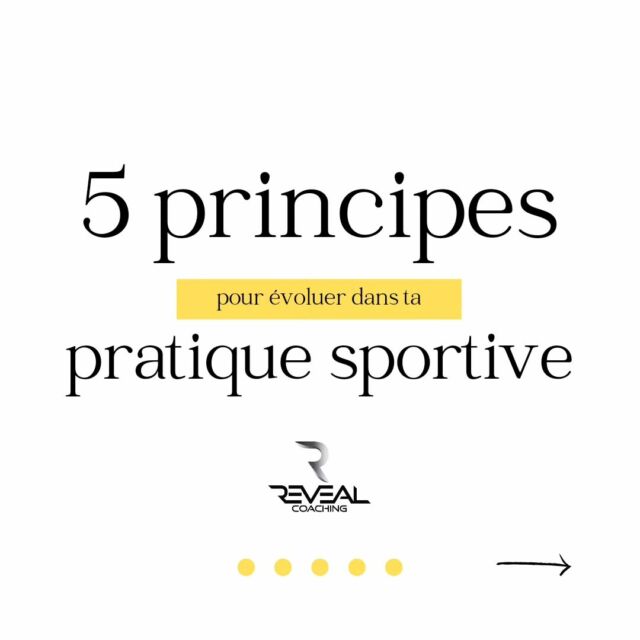 5 principes pour évoluer dans ta pratique sportive 📈
🟢 Plaisir 
🟢 Régularité 
🟢 Progressivité 
🟢 Rigueur
🟢 Objectif 
Et toi ? Quelles sont tes astuces ?

#coaching #principe #base #sport