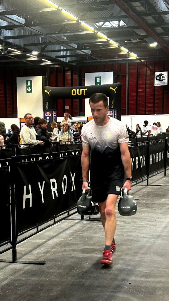 Hyrox 🏃🏻‍♂️🏋‍♂️

1ère expérience sur ce type de course et pas la dernière !

 Et vous, vous faites quoi le week-end ?

@hyroxfr 
@hyroxworld 

#hyrox #hyroxworld #france #bordeaux #athlete #hybrid #run #running #fitness